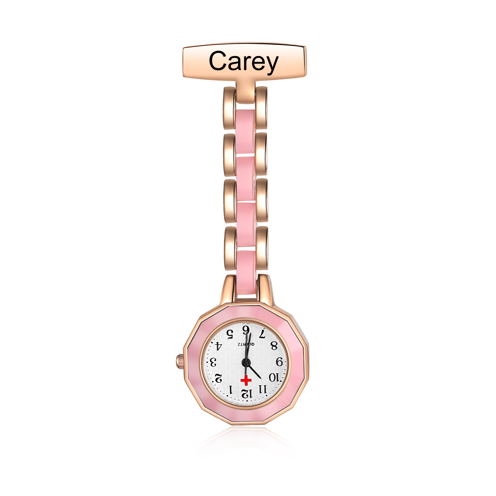 Montre de poche Infirmière Prénom Personnalisé