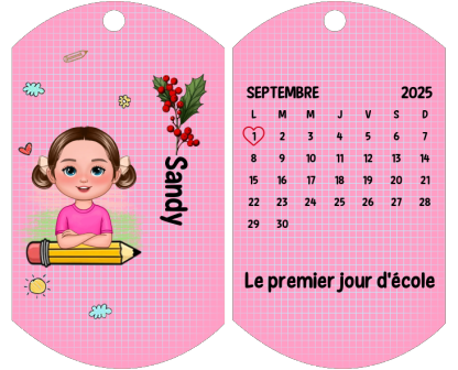 [Copy]À mon Papa-On a accroché le meilleur Papa Porte-Clés 4 Prénoms Personnalisés