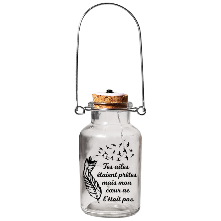 Bouteille lumineuse commémorative Ornements