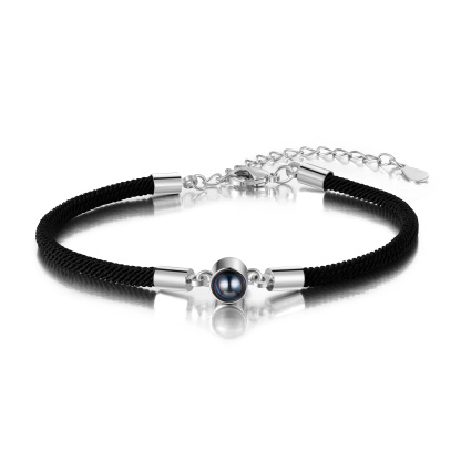 Bracelet de Projection Photo Personnalisée Bracelet Couples