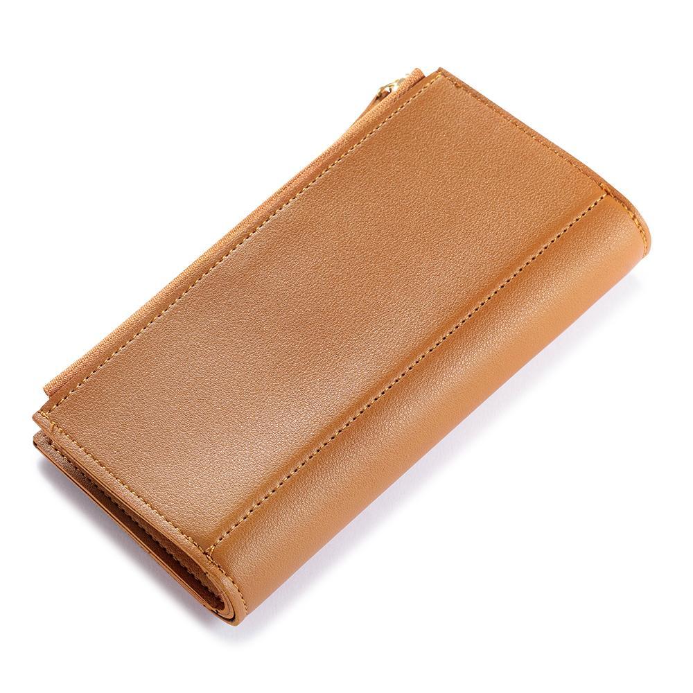 Portefeuille Photo Personnalisé 3 couleurs Classique femme Porte-Monnaie Carte Cadeau pour femme