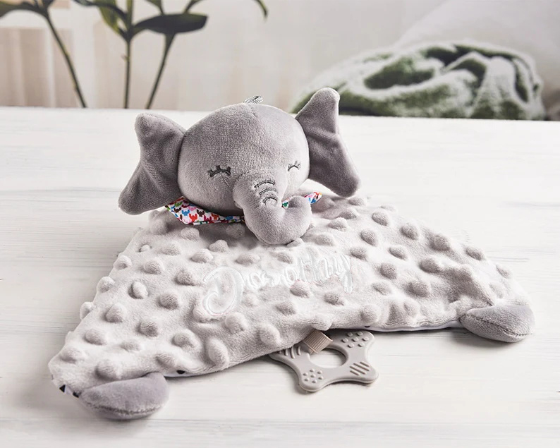 Doudou Bebe Doudou PersonnalisÃ© Fille Doudou Bébé Animal Prénom