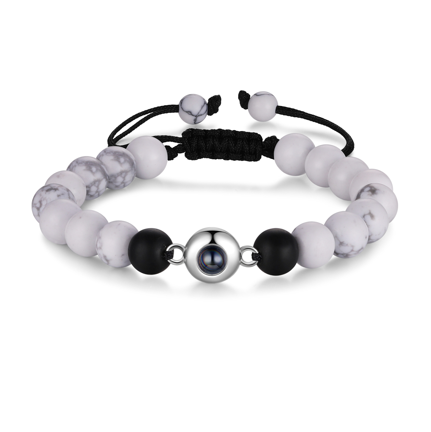 Bracelet Photo Projection de Pierres 1 Photo Personnalisée|Jessemade