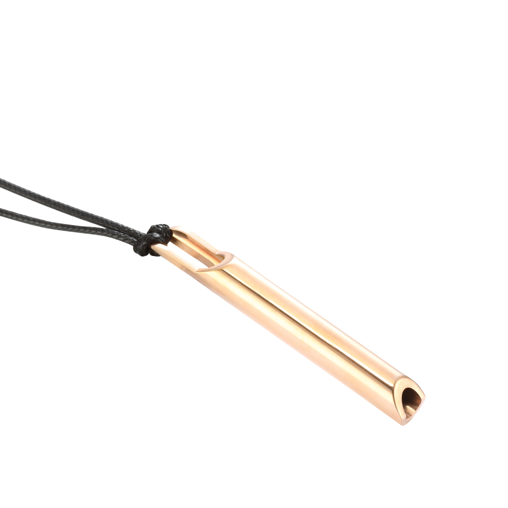 Collier sifflet de méditation yoga