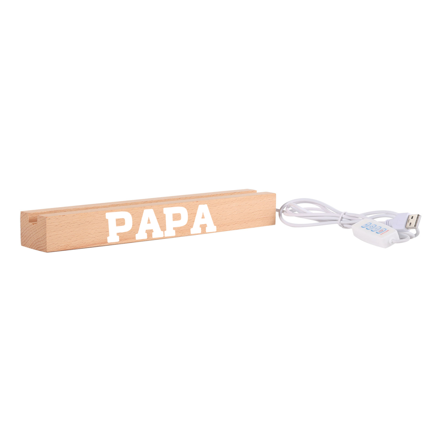 À Papa/Maman- Lampe de chevet LED Mains 8 Prénoms Personnalisés avec Texte pour Famille