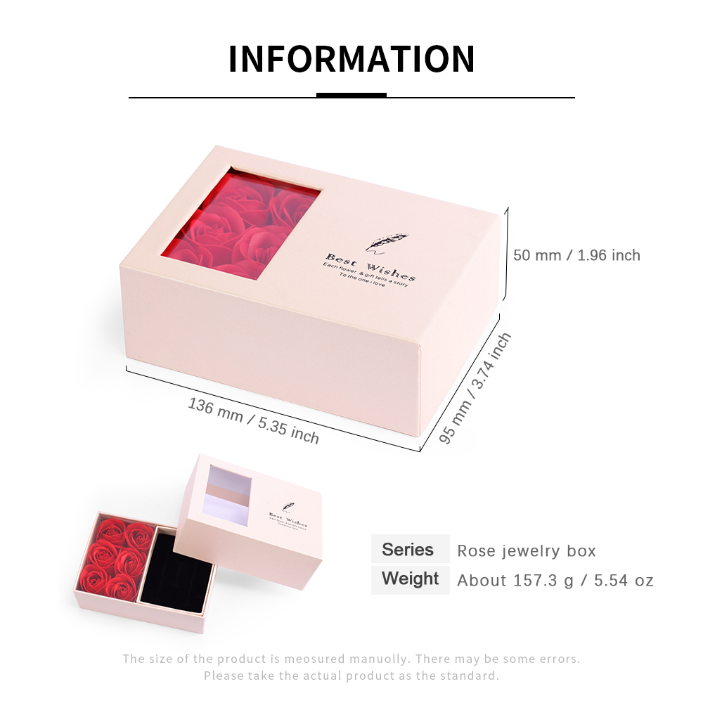 Boîte Rose coffret cadeau