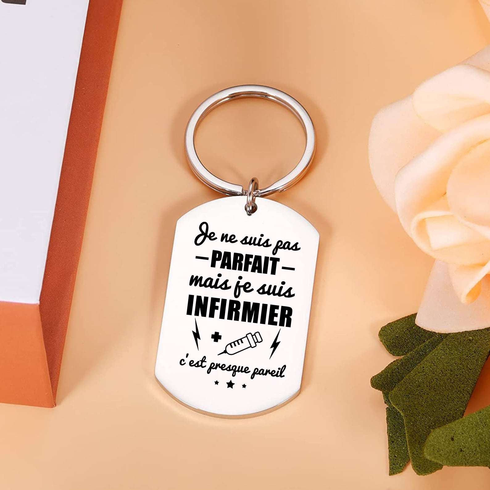 Porte-clés Personnalisé Pour Phlébotomiste | Porte-clés Tube De