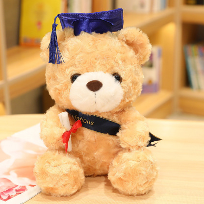 Ours en Peluche pour fêter Un Diplômé Cadeau de Graduation