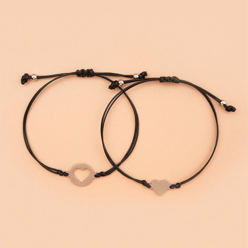 À Ma Sœur-Bracelet Coeur｜Jessemade