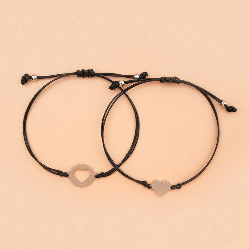 À Ma Sœur-Bracelet Coeur｜Jessemade