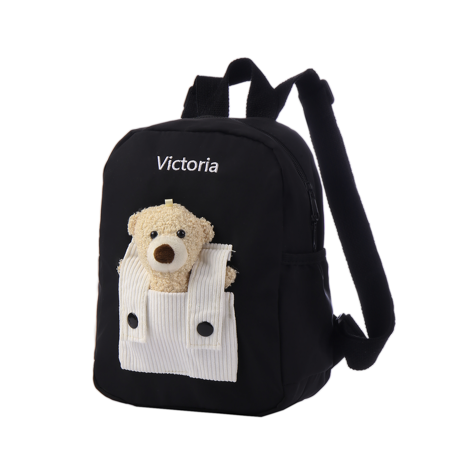 Cartable Sac à Dos Nounours pour Enfant 1 Prénom Personnalisé Sac maternelle