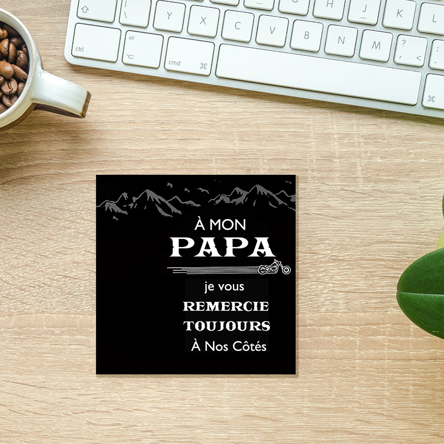 À mon Papa - Carte de Cadeau