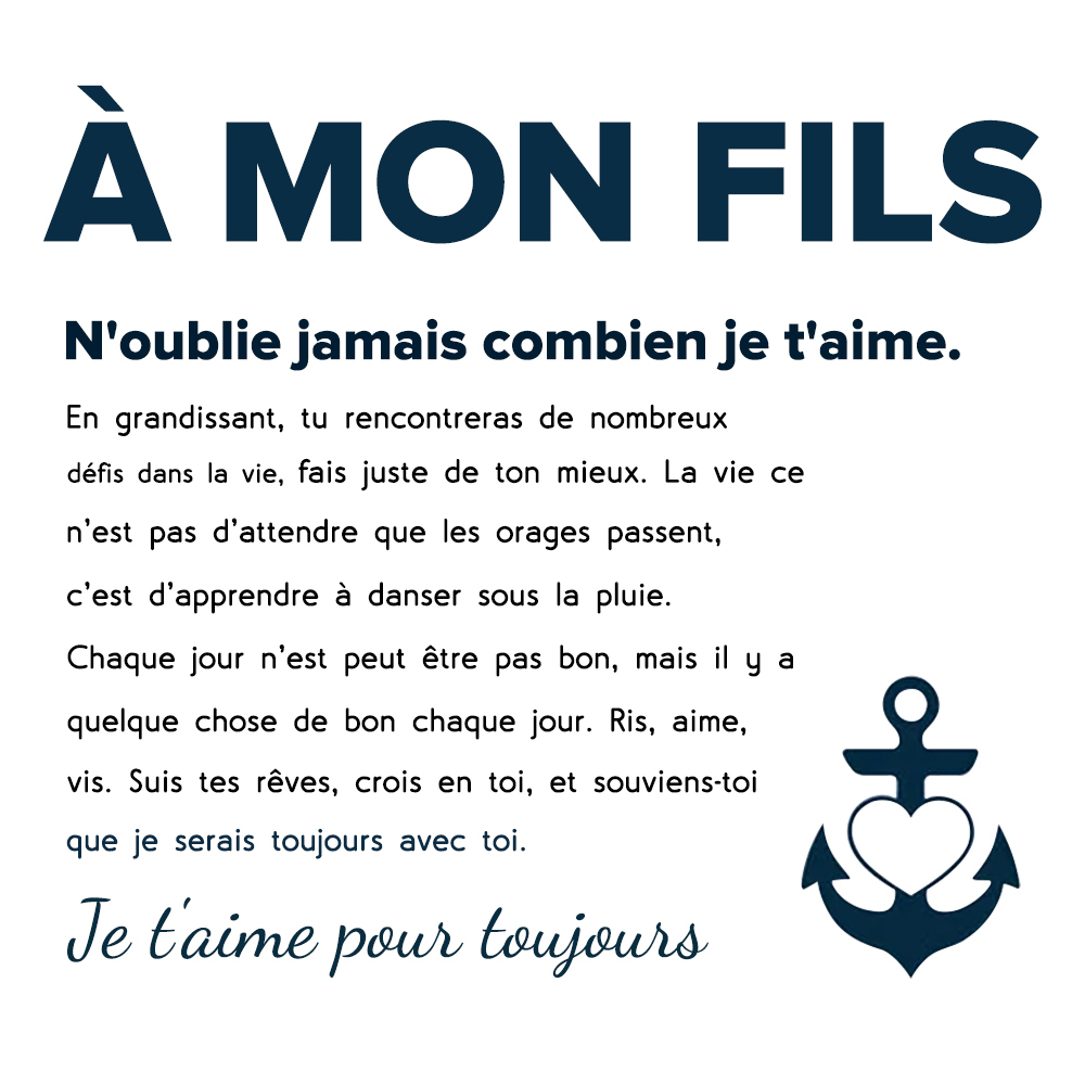 Carte Cadeau pour Mon Fils avec Coffre | Idée Cadeau Originale - Jessemade