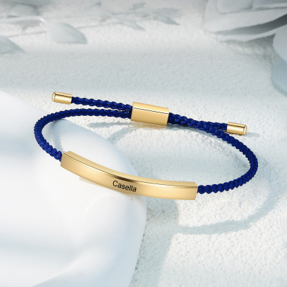 Bracelet Prénom Personnalisé 6 couleurs