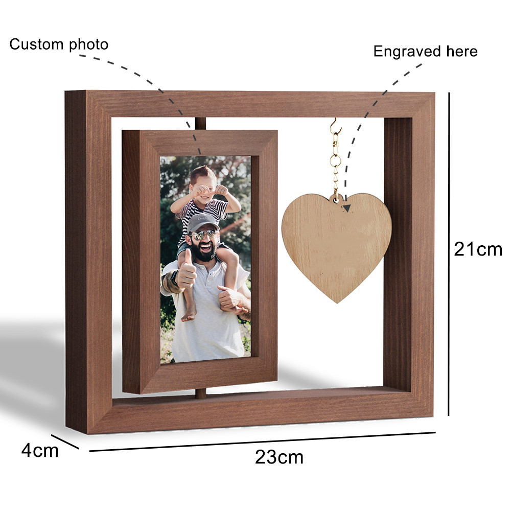 Cadre photo Personnalisée photo avec texte