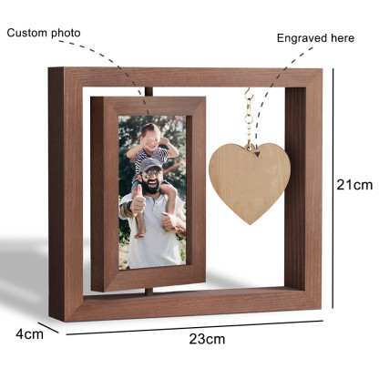 Cadre photo Personnalisée photo avec texte