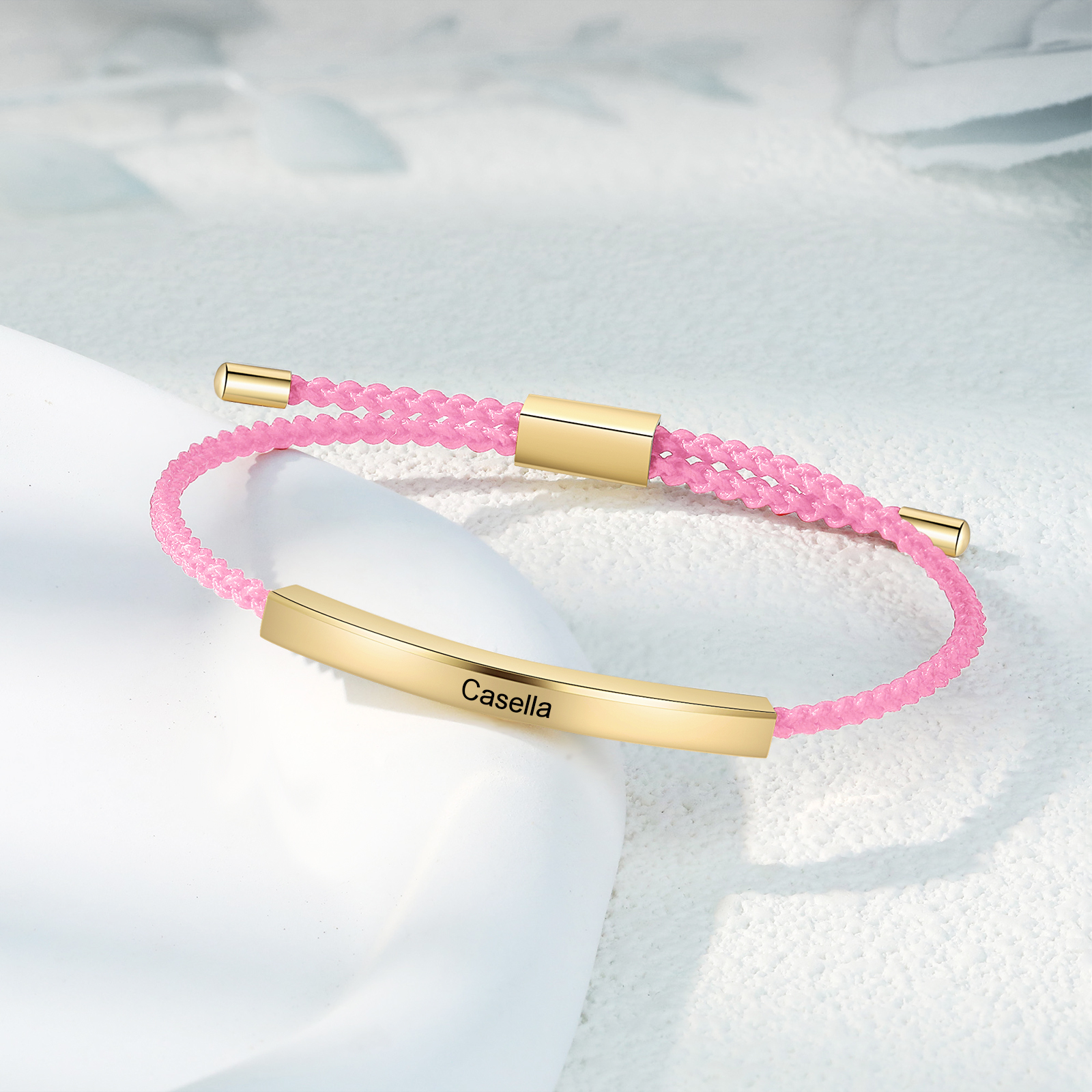 Bracelet Prénom Personnalisé 6 couleurs