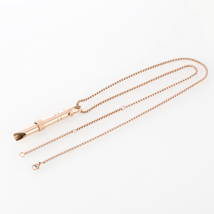 Collier sifflet de méditation yoga