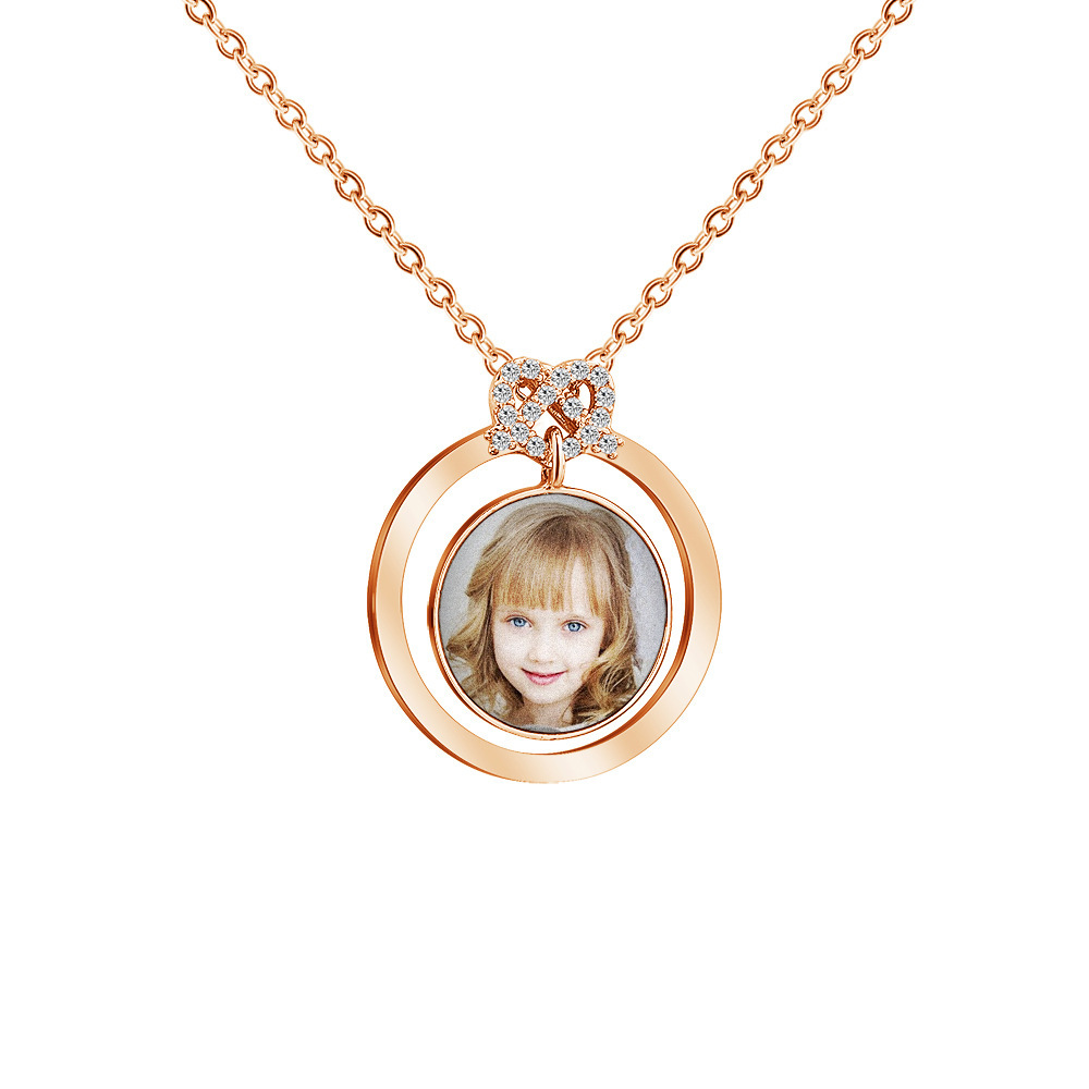 Collier Photo Personnalisée Pendentif