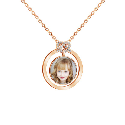 Collier Photo Personnalisée Pendentif