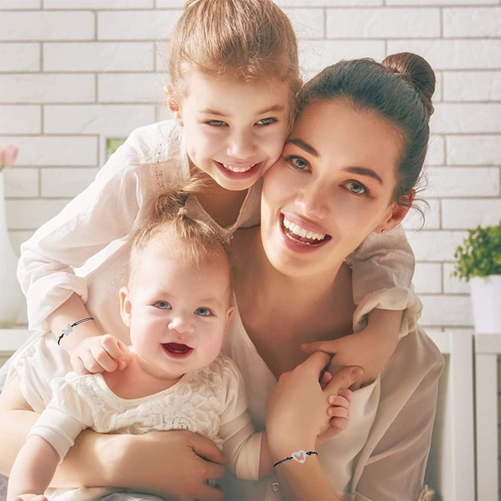 2PCS Ensemble de Bracelets Papillon Bracelet en Commun Cadeau Rentrée Scolaire Premier jour d’école｜Jessemade