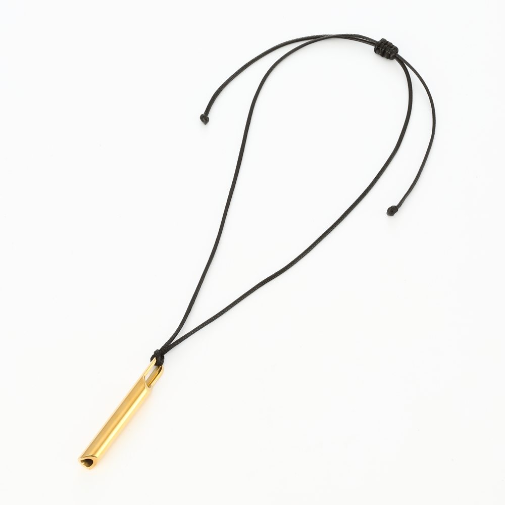 Collier sifflet de méditation yoga