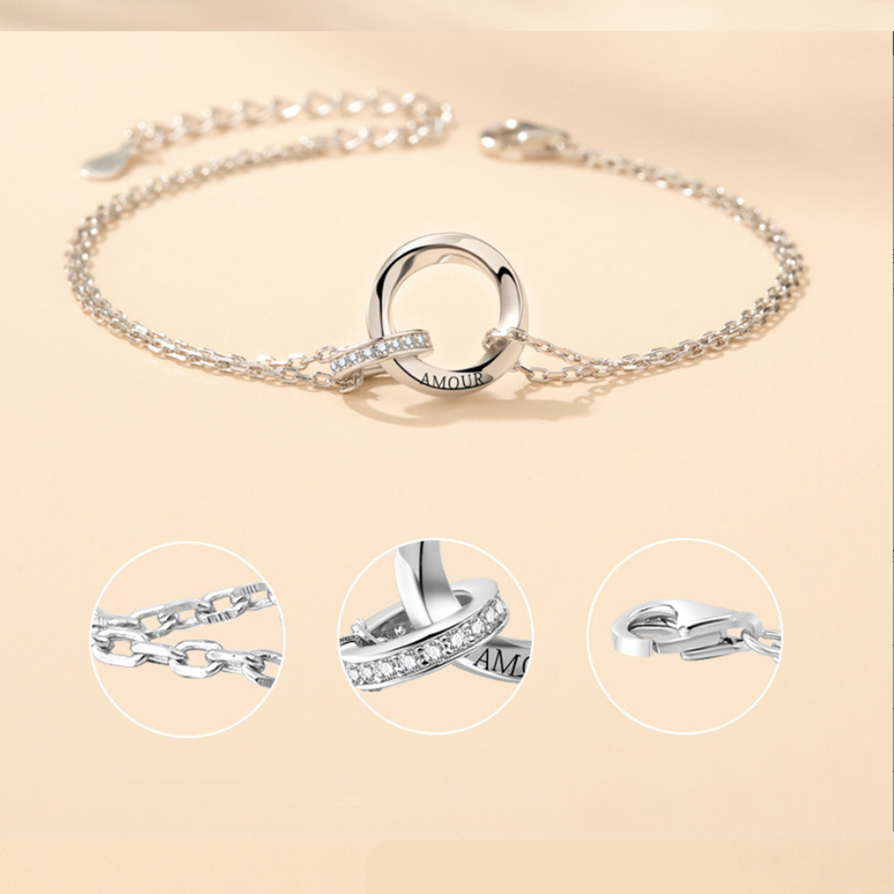 2PCS Bracelets Bracelet en Commun pour Couple｜Jessemade