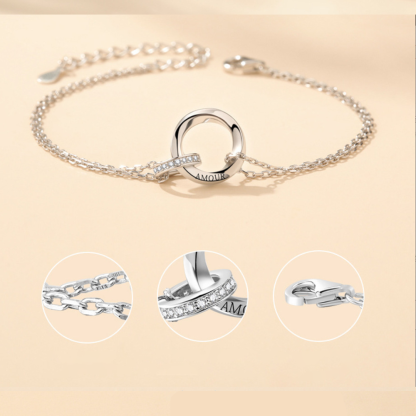 2PCS Bracelets Bracelet en Commun pour Couple｜Jessemade