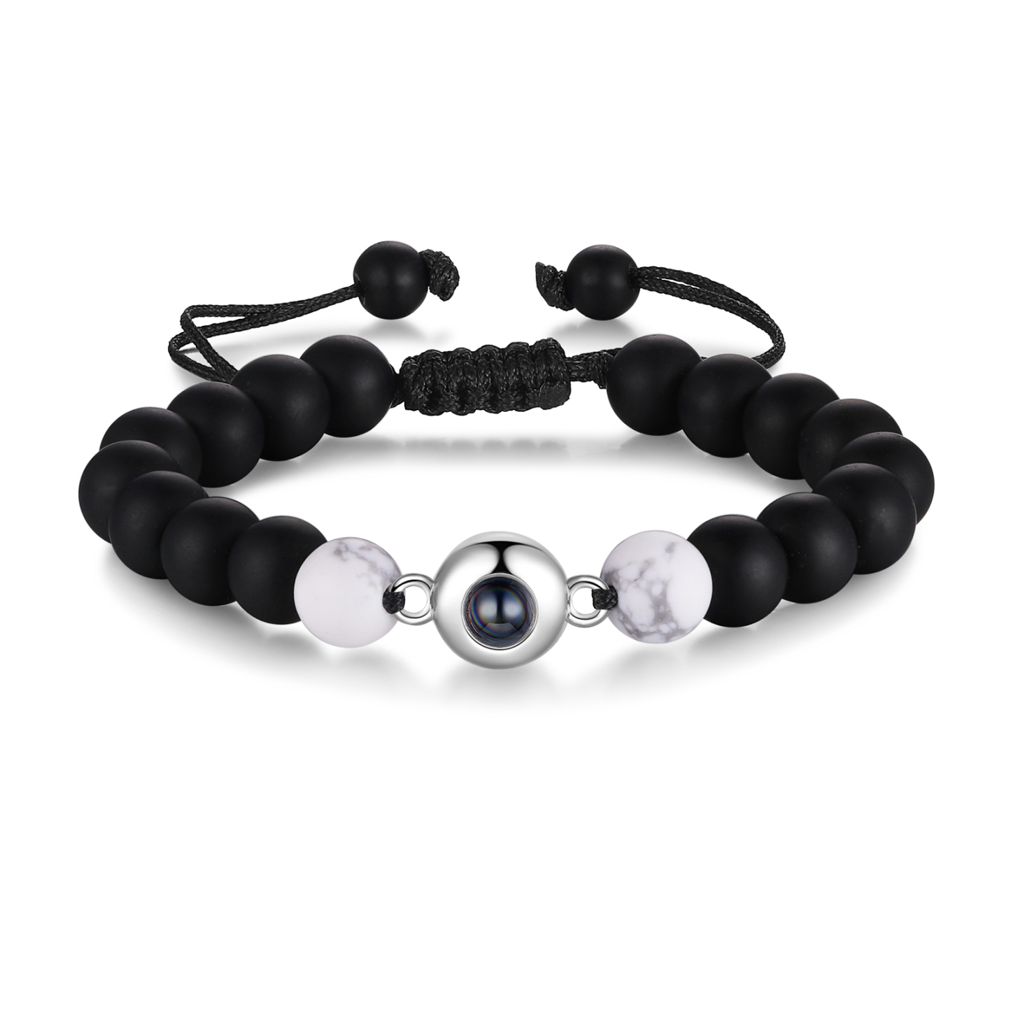 Bracelet Photo Projection de Pierres 1 Photo Personnalisée|Jessemade