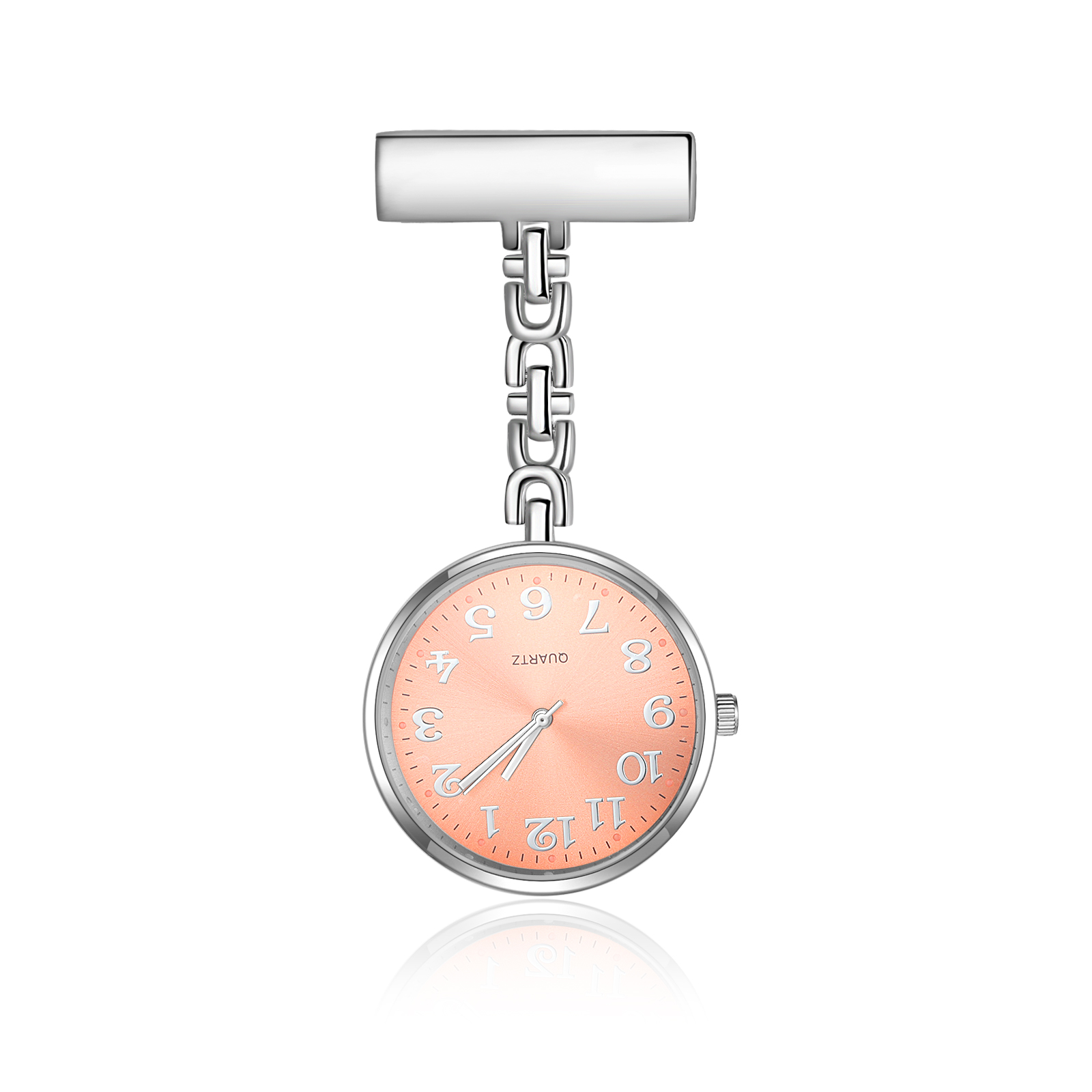 Montre Infirmière Personnalisée – Montre de Poche à Broche Gravée pour Blouse Médicale | Jessemade