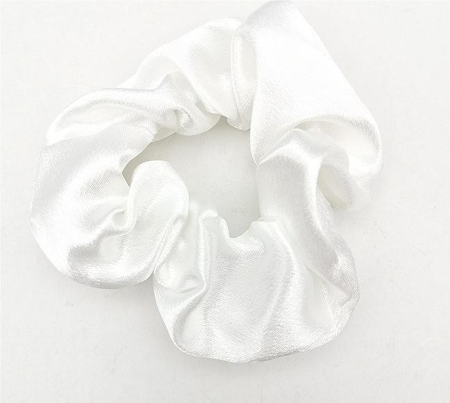 Lot de 6 Chouchous en satin colorés pour femmes Bandes de Cheveux Accessoires Cheveux