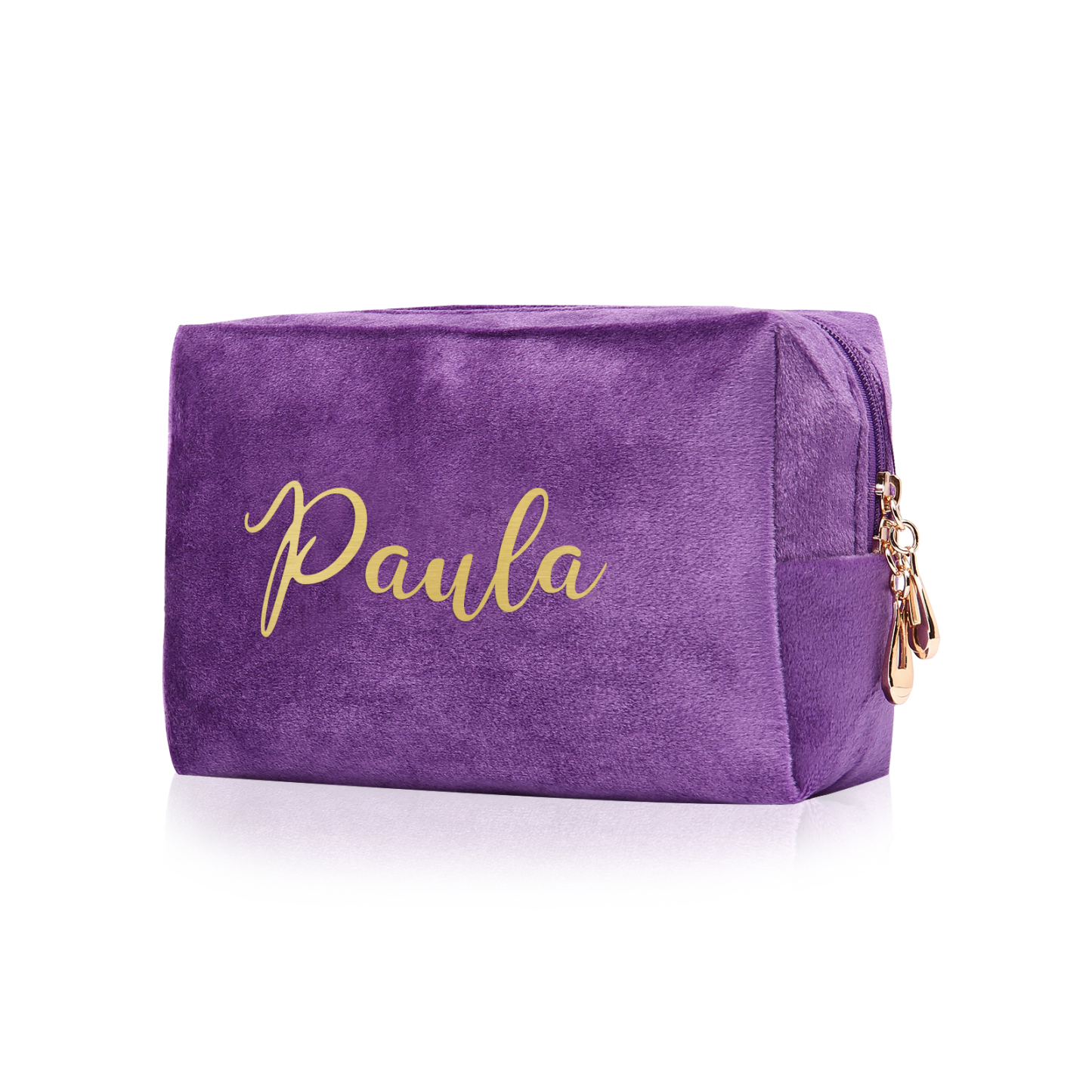 Trousse De Maquillage 1 Prénom Personnalisé Sac De Maquillage À Capacité Élevée Pour Femmes