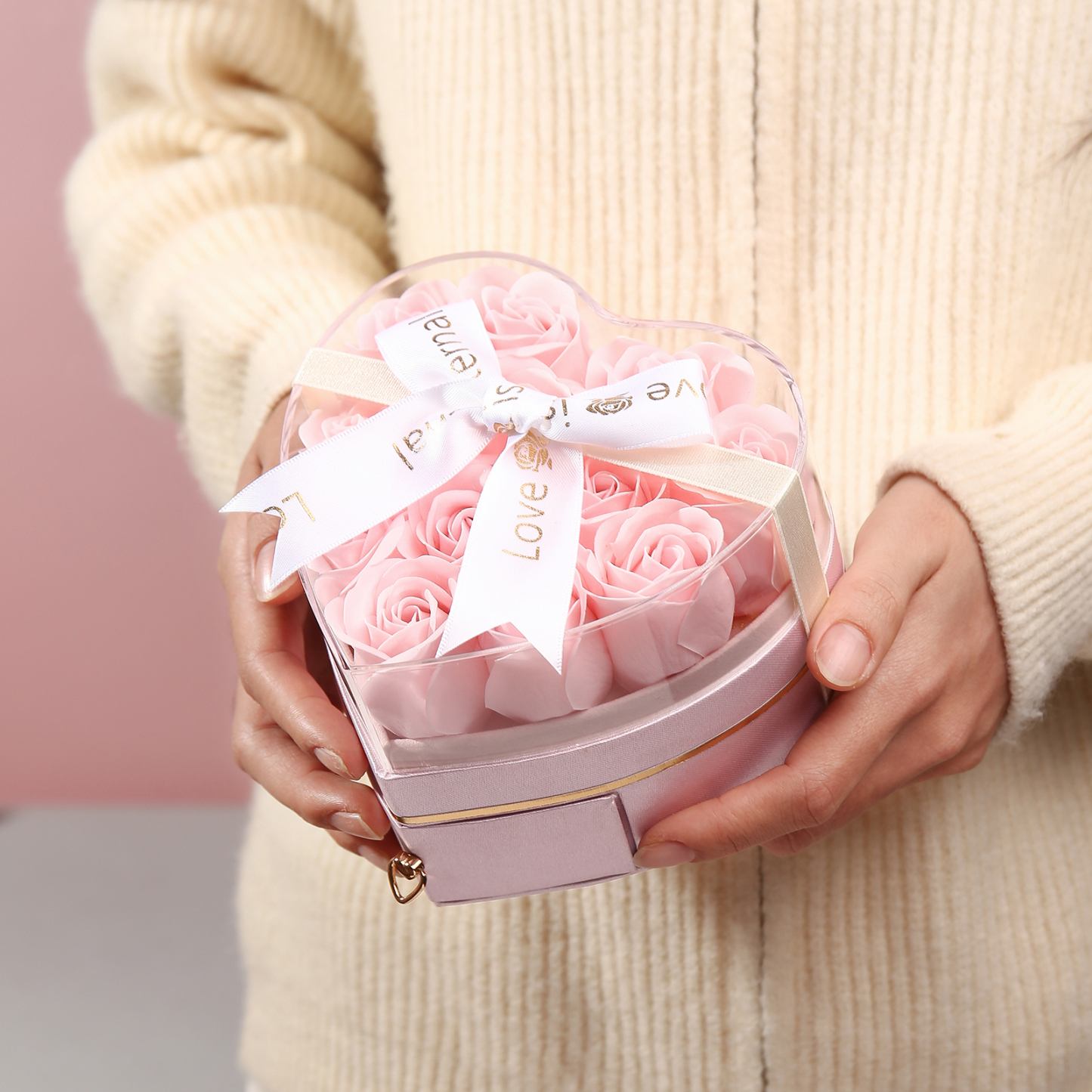 Boîte à bijoux Roses Coffret Cadeau