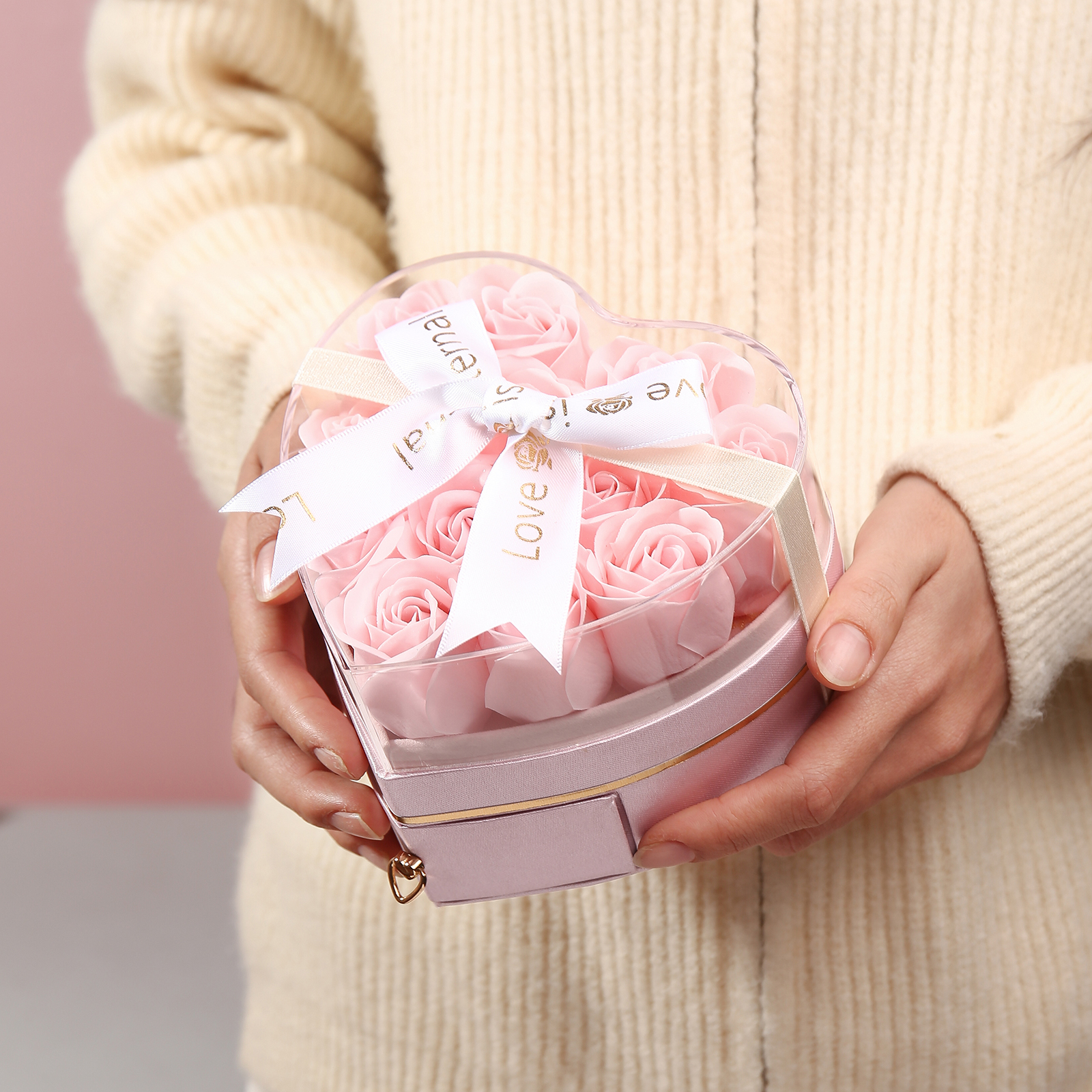 Boîte à bijoux Roses Coffret Cadeau