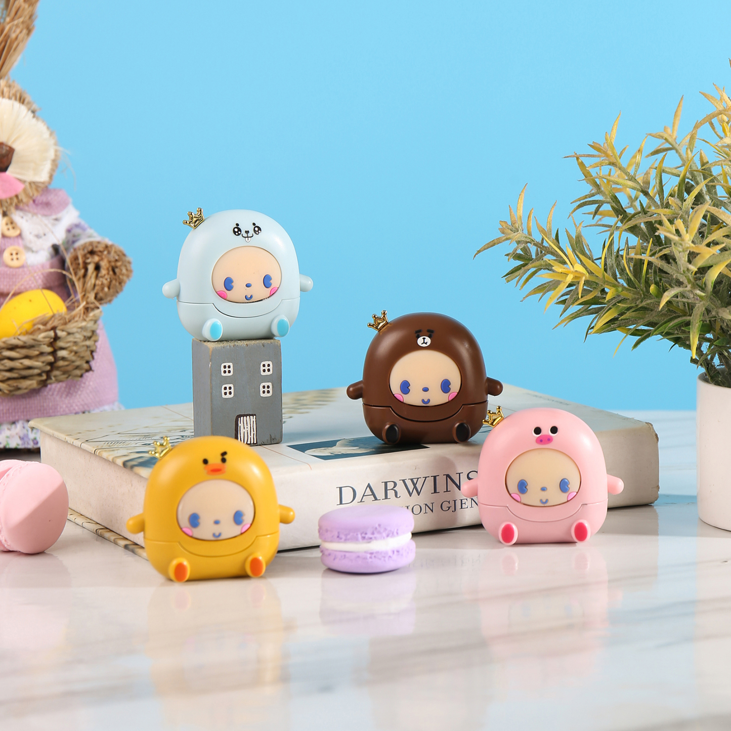 Tampon Encre Noire Prénom Personnalisé - Cadeau Rentrée Scolaire pour Enfants