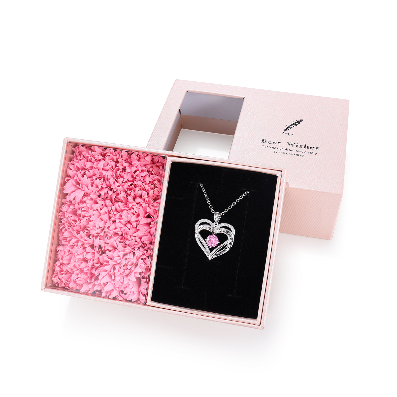Boîte Rose coffret cadeau