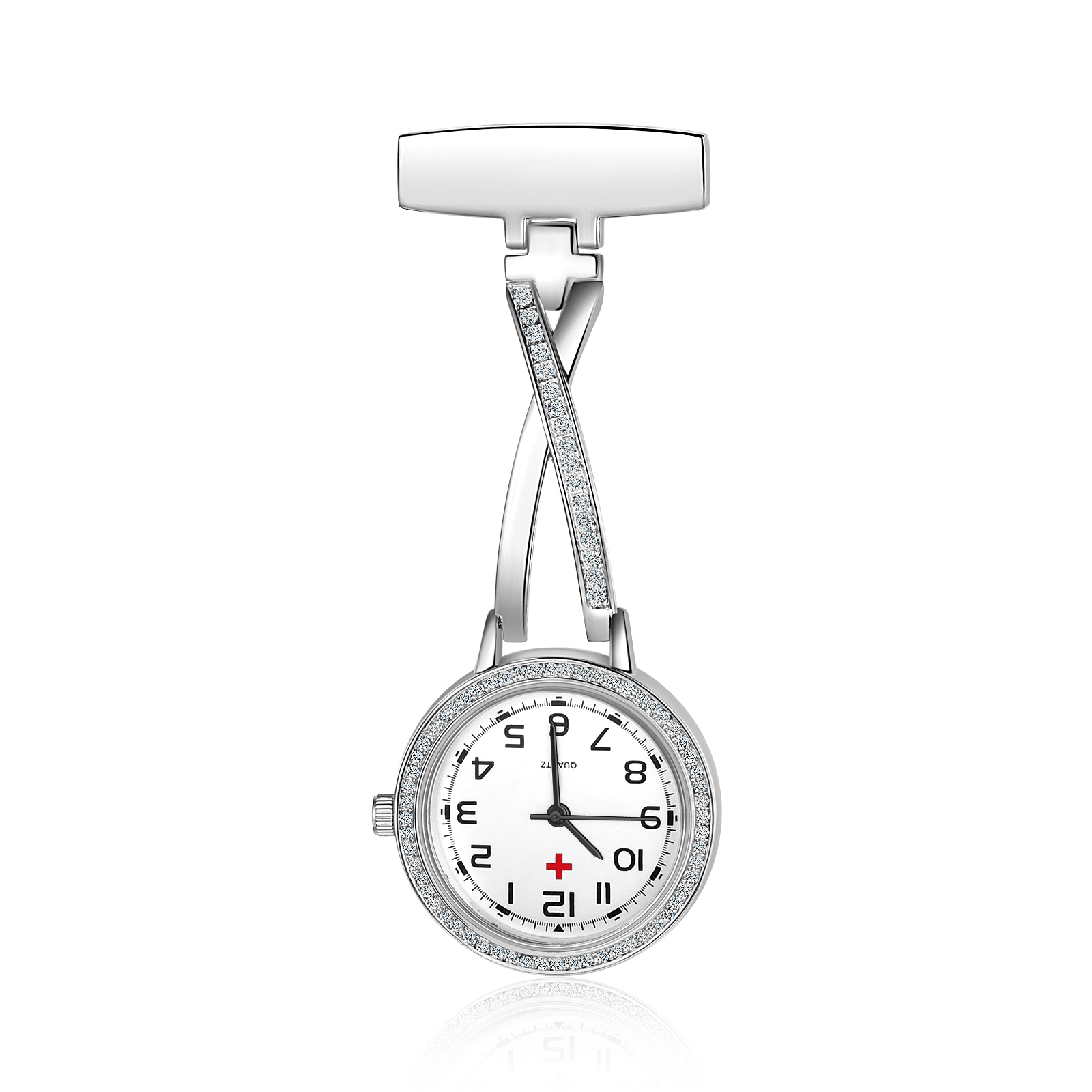 Montre de poche Infirmière Prénom Personnalisé