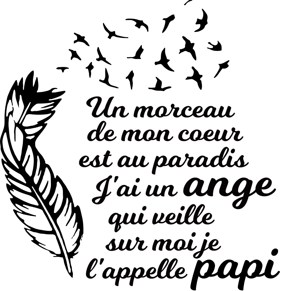 A mon Papi - Bouteille lumineuse commémorative Ornements