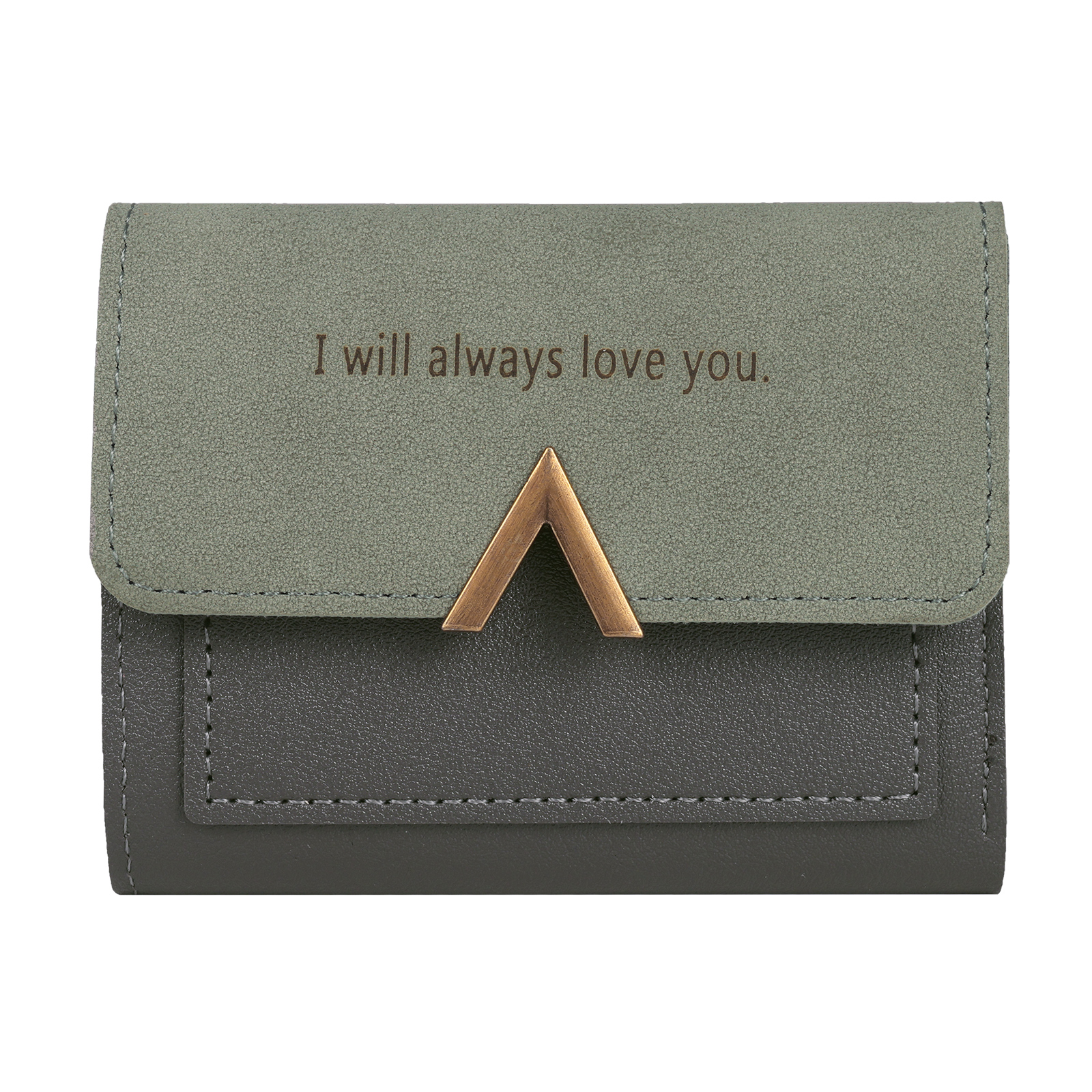 Portefeuille Photo et Texte Personnalisés Porte-Monnaie Carte