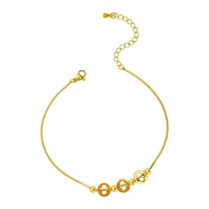 Bracelet de Cheville bracelet personnalisé femme en Acier Inoxydable D