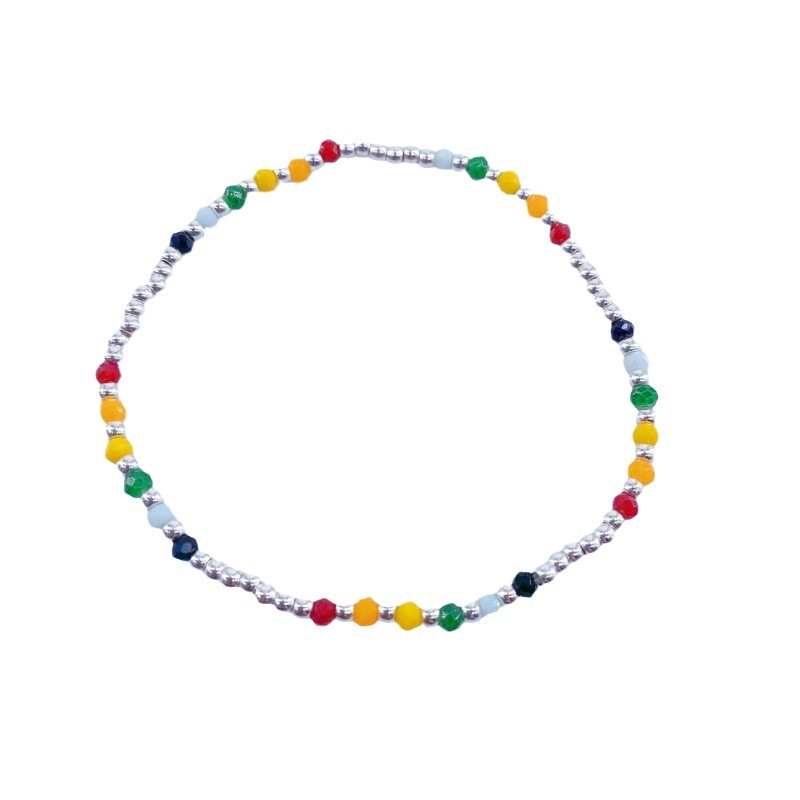 Bracelet de Cheville en Résine Multicolore bracelet personnalisé Cadea