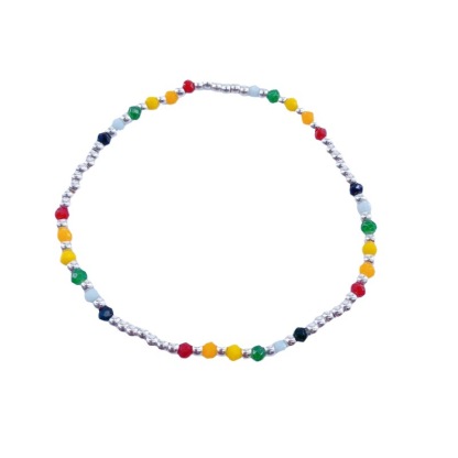 Bracelet de Cheville en Résine Multicolore bracelet personnalisé Cadea