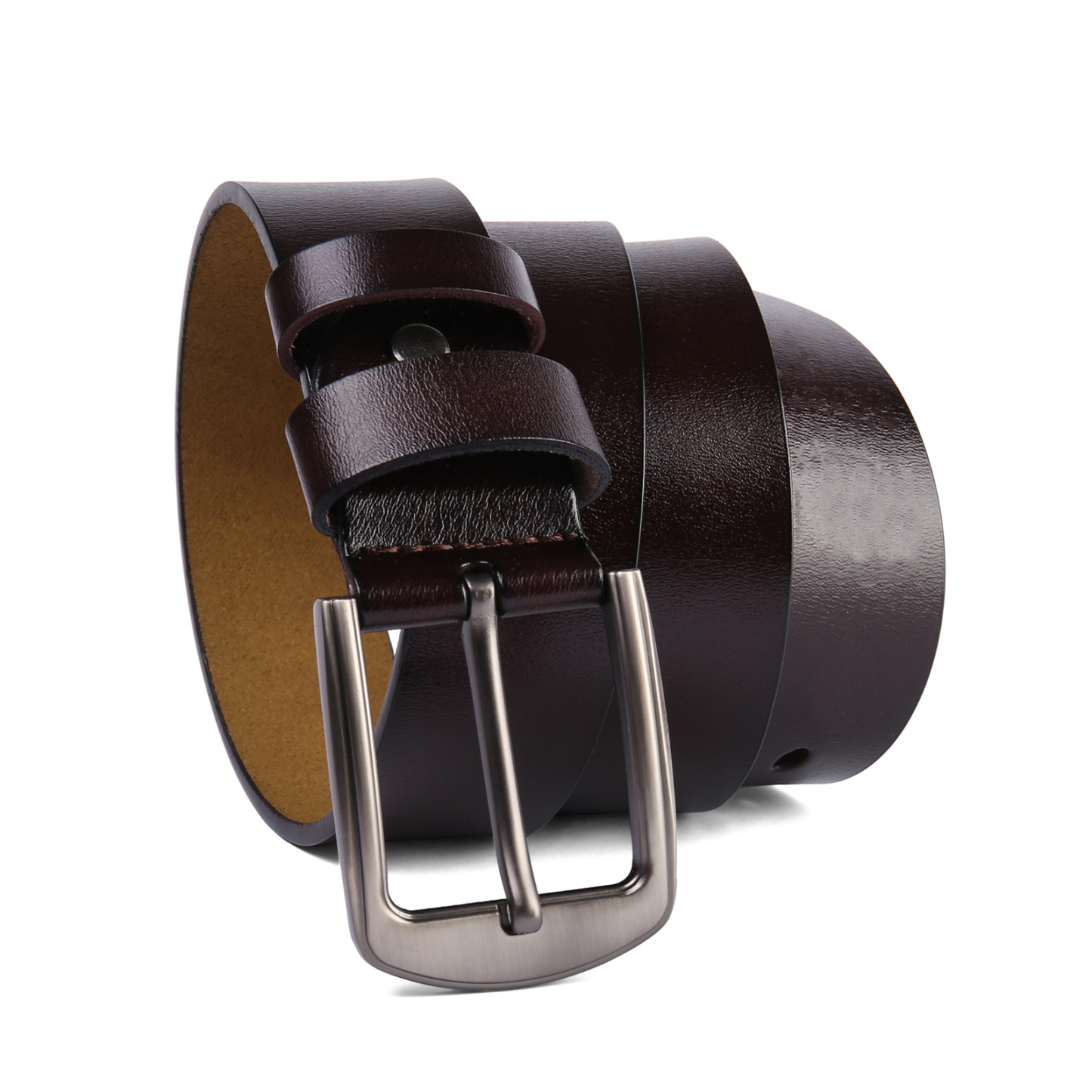 À mon Papa - Ceinture Poing en cuir personnalisée avec 5 prénoms et Lettre Cadeau pour Homme | Jessemade