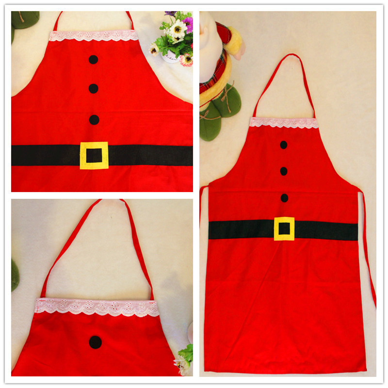 Tablier de Cuisine Noël Père Noël Rouge | Jessemade