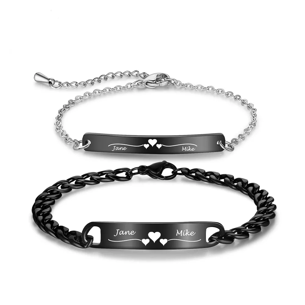 bracelet en commun couple