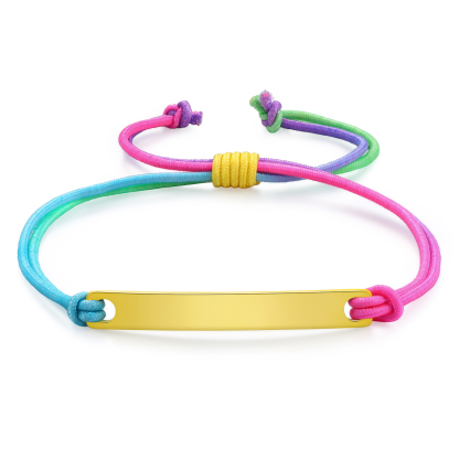 Bracelets 1 Prenom Personnalise - Cadeau Rentrée Scolaire Premier Jour d’École pour Enfants