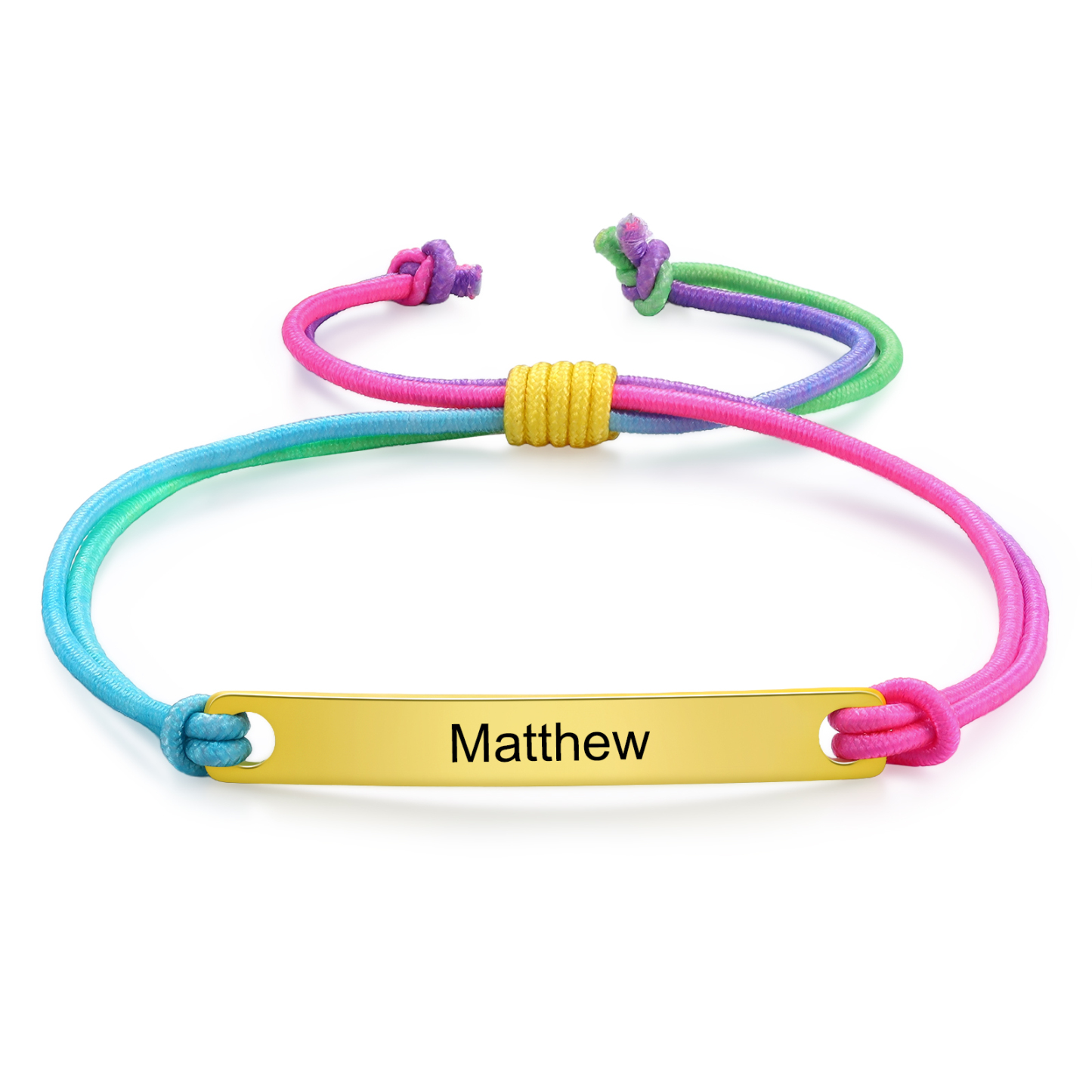 Bracelets 1 Prenom Personnalise - Cadeau Rentrée Scolaire Premier Jour d’École pour Enfants