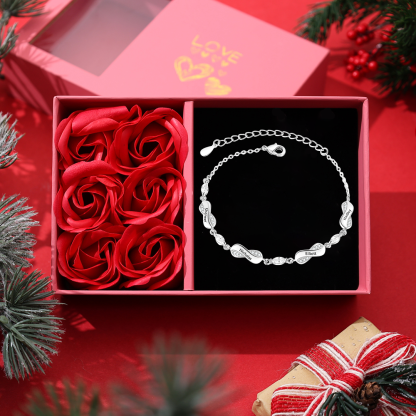 Bracelet Prénom Personnalisé pour Femme – Jusqu’à 5 Noms, Bracelet Infini Symbolique d’Amour