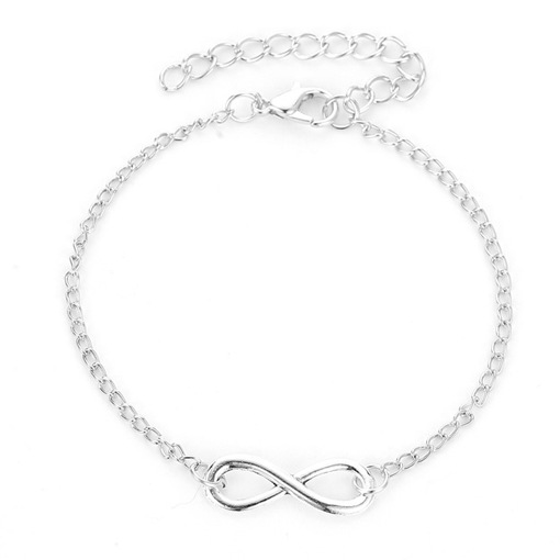Bracelet Infini Élégance intemporelle bracelet personnalisé femme Argent ou Or Cadeau pour femme｜Jessemade