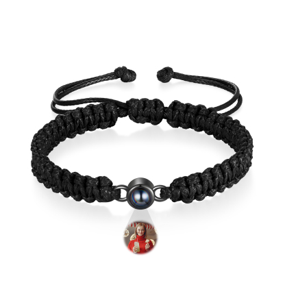 Bracelet Personnalisé d'œil de Tigre Bracelet Photo Projection Bracelet Projection｜Jessemade